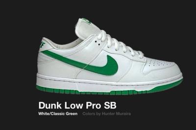 Nike Dunk Low Sb White Classic Green 2005 1