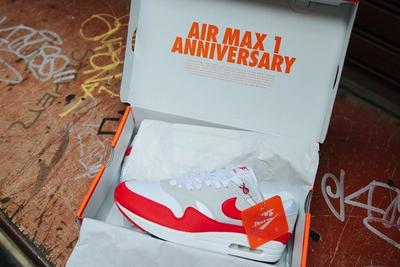 Nike Air Max 1 Anniversary Og Red White 8