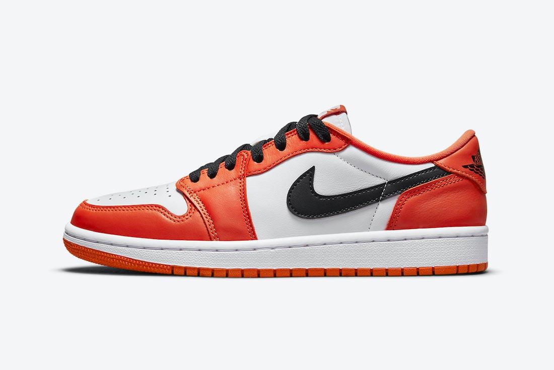 Air Jordan 1 Low ‘Shattered Backboard’ sneaker on white