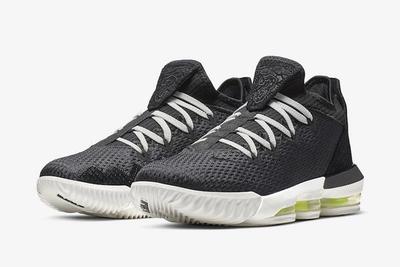 Nike Lebron 16 Low Black Python Pair