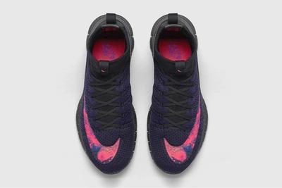 Nike Free Flyknit Mercurial Black Court Purple 3