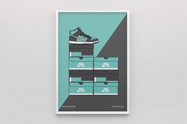 New Range Sneaker Art By Kick Posters 5