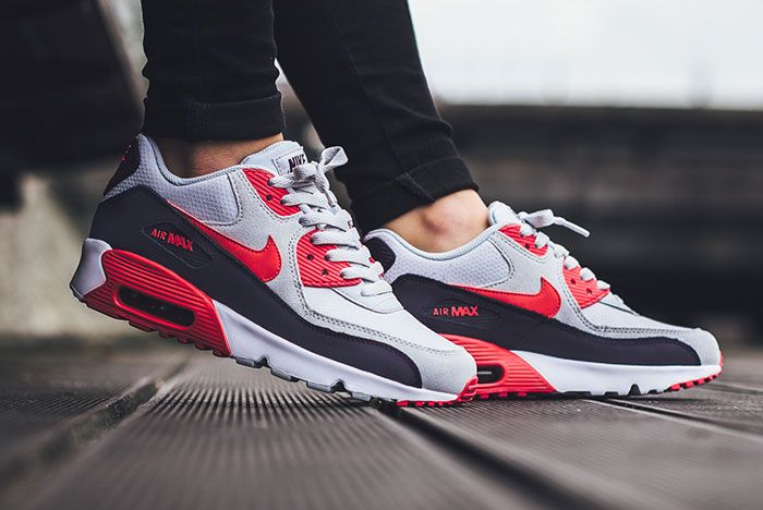 Nike Air Max 90 Gs (Platinum/Ember Glow) - Sneaker Freaker