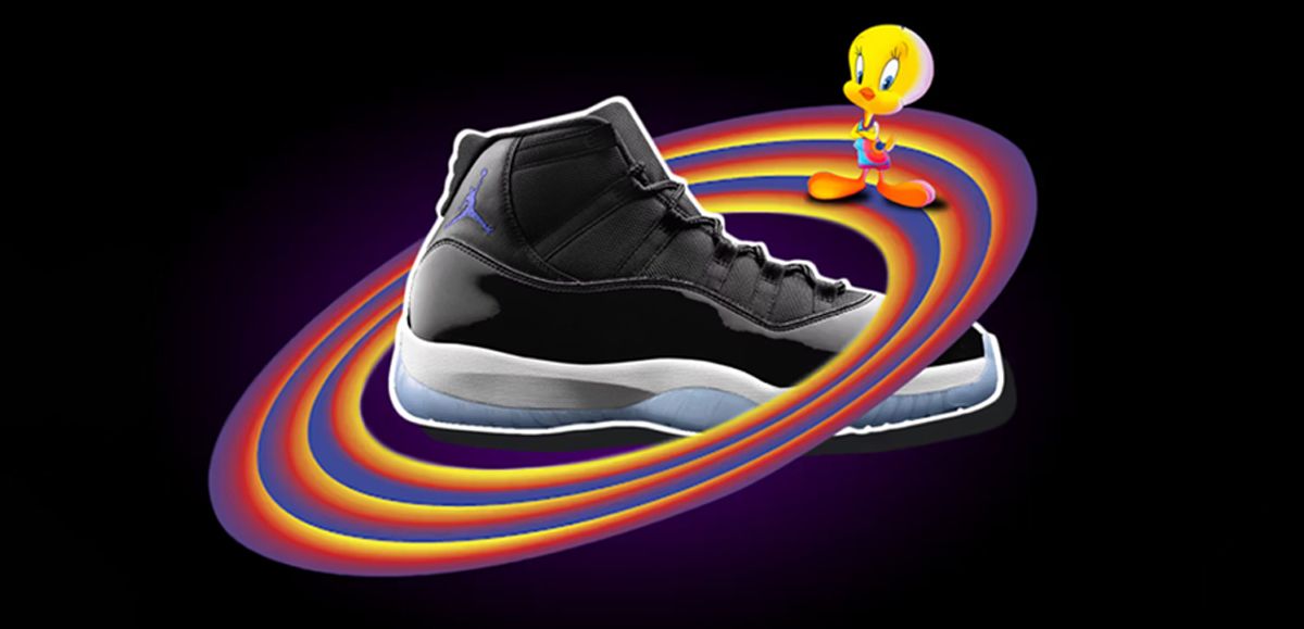 space jam 11 purple