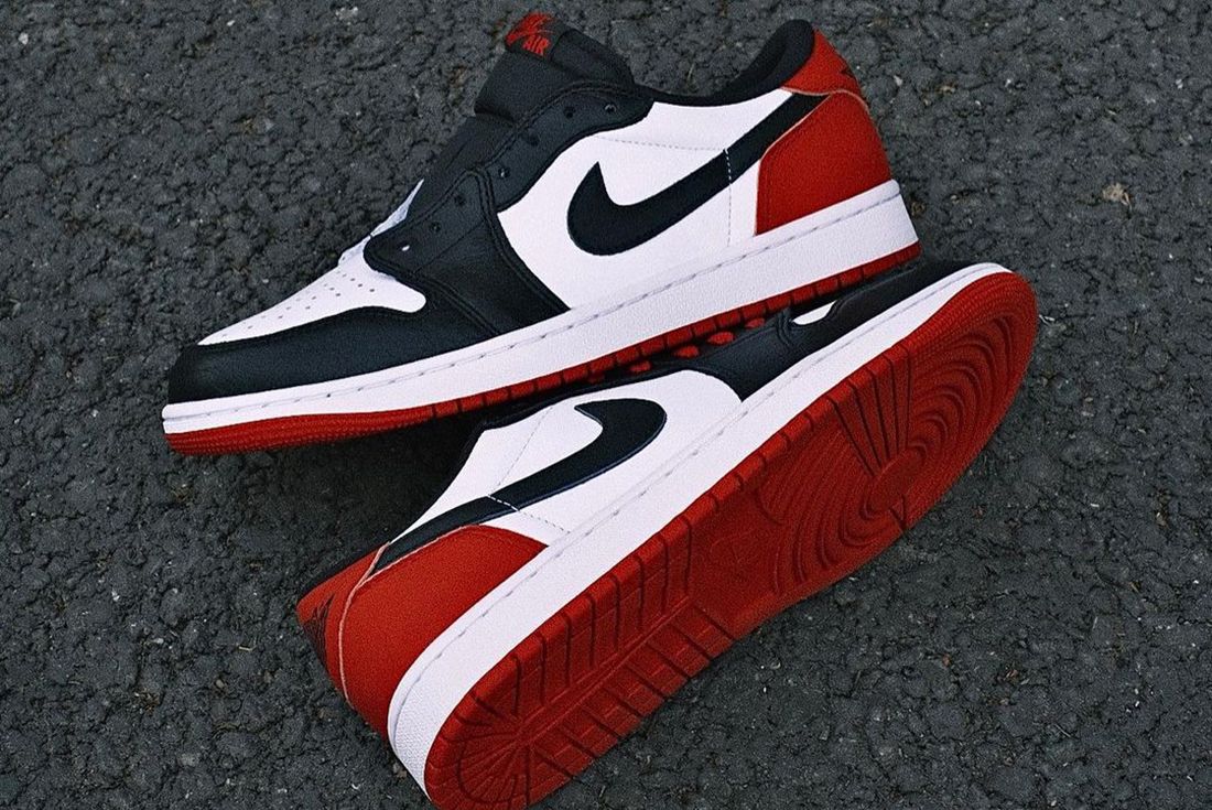 Jordan 1 low black toe release date best sale