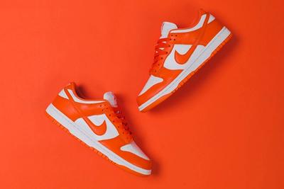 Up There Store Nike Dunk Low Sp White Orange Blaze Lateral