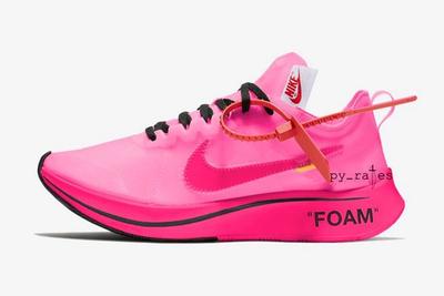 Off White X Nike Zoom Fly Racer Pink Tulip 1