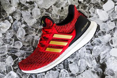 Game Of Thrones Ultra Boost Red Gold Side