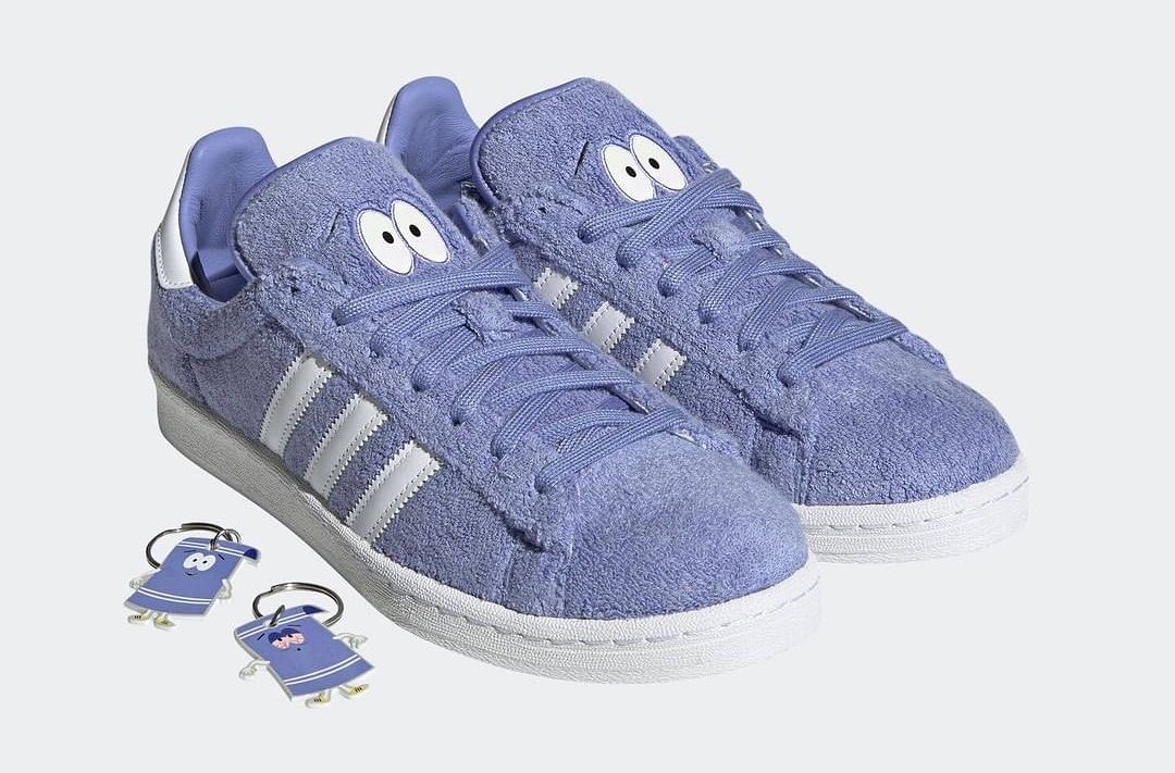 south park x adidas campus 80 towelie