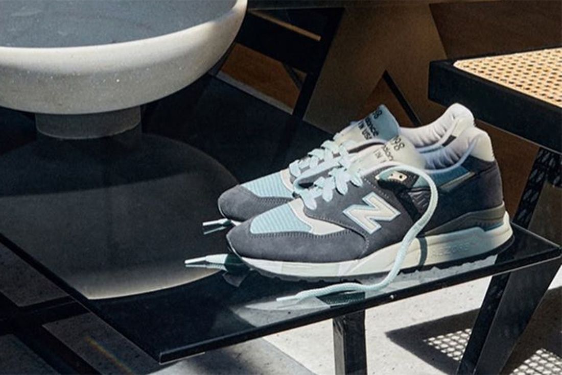 First Look: Kith x New Balance 998 'Steel Blue' - Sneaker Freaker