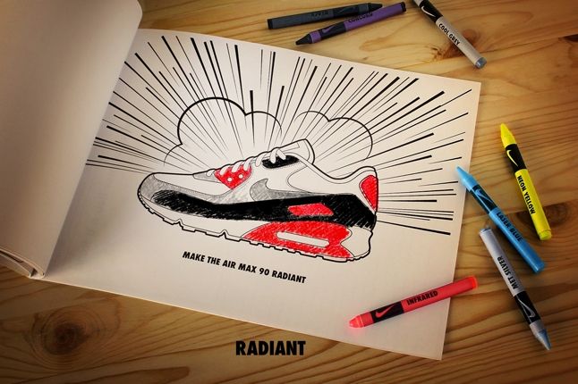 Nike Matt Stevens Airmax 90 Radiant 1