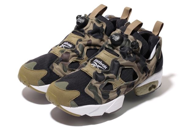 reebok pump fury camouflage