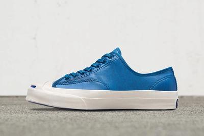 Converse Jack Purcell Signiature Low Top Coated Terry Blue 2
