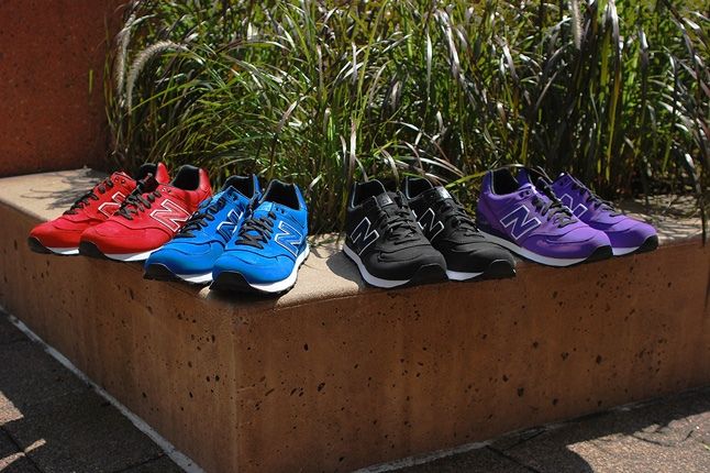 New Balance 574 Monochrome Nubuck Pack 4