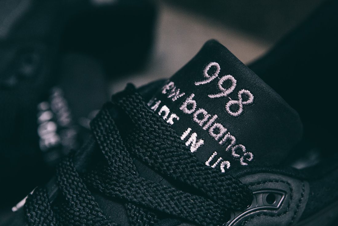 New Balance M998dpho Made In USA (Black) - Sneaker Freaker