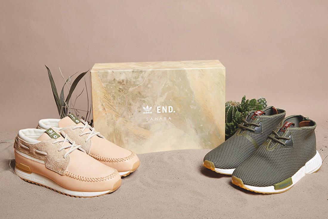 END. X adidas Sahara Collection - Releases