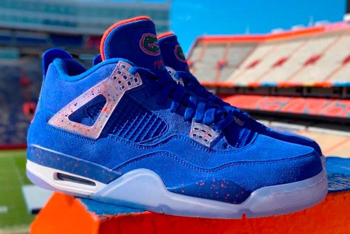 Cop These Air Jordan 4 Florida Gators for 7 500 Sneaker Freaker