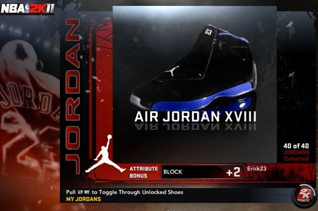 Jordan Nba 2K11 Xviii 1