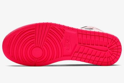 Air Jordan 1 Mid Crimson Tint Hyper Pink 852542 801 Release Date 1 Sole