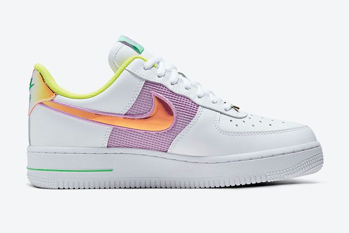 nike air force orange purple
