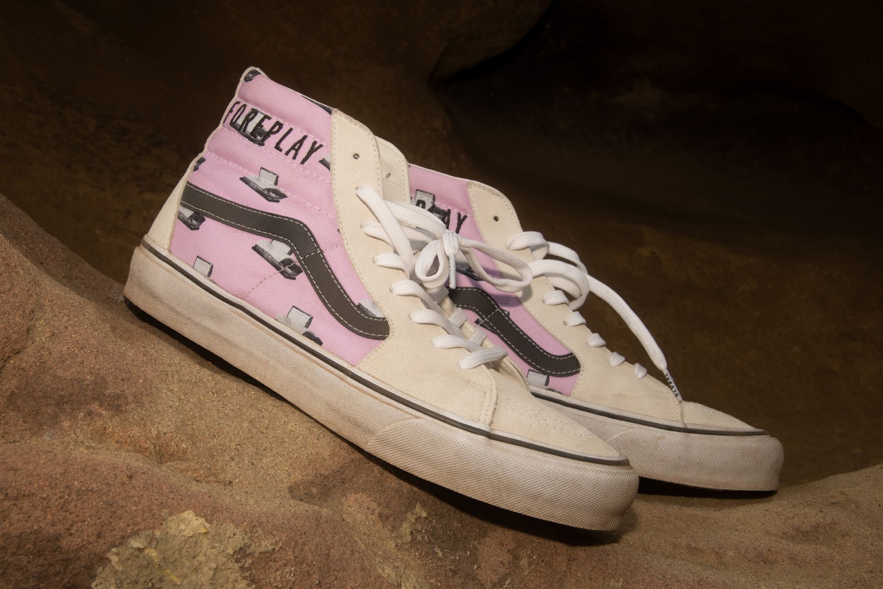VANS × CALI THORNHILL DEWITT★SK8-HI LX★コラボ Vans Cali Thornhill Dewitt Vault LX Sk8-Hi Pink Doomsday