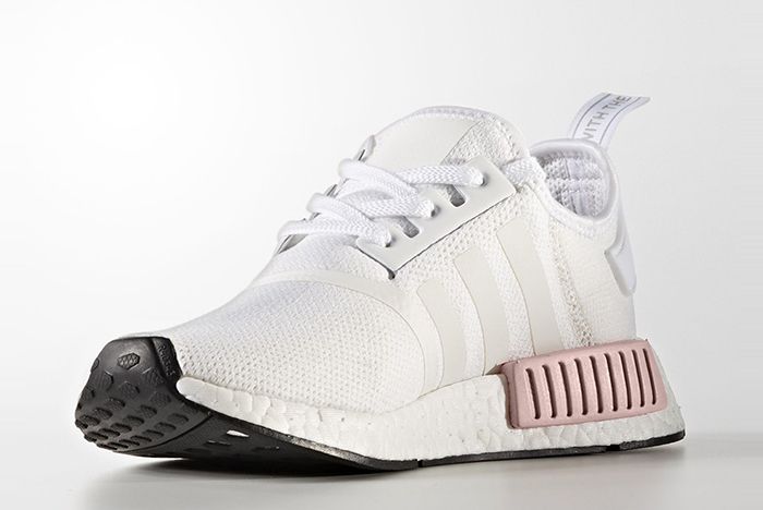 Nmd rose gold and white best sale