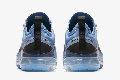 Nike Air Vapormax Aluminium Blue Heel Shot 2