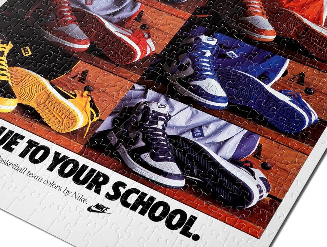 Nike Vintage Ad Jigsaw Puzzle