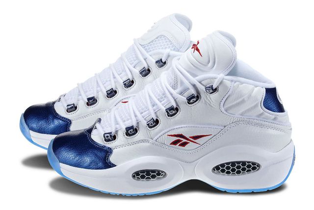 reebok question mid blue toe