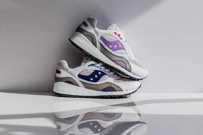 Saucony Shadow 6000 Grey Purple Navy S70441 Releae Date Lateral