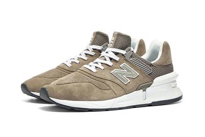 Commes Des Garcon New Balance Ms997 Brown Side2