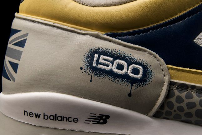Benji Blunt New Balance Uk 1500 Custom Rap Spray Details 1