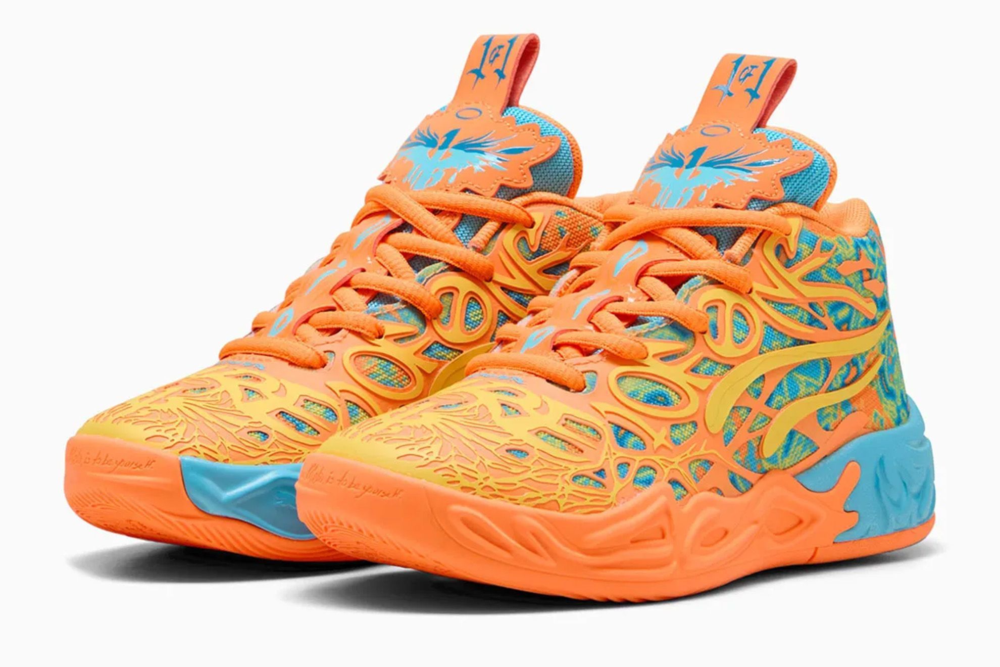 マイケル・レーマン 6色のアート LaMelo Ball Nails Another Chaotic Colourway With the PUMA MB.04