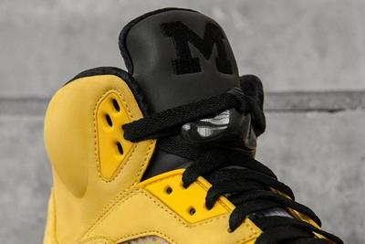 Air Jordan 5 Fab Five Yellow Black 5