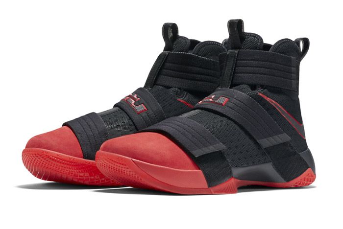 Nike Lebron Zoom Soldier 10 Black Red Bred 5