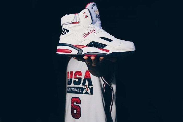 Patric Ewing Eclipse 1992 Olympic Dream Team White 2