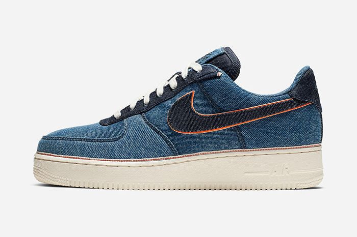 3X1 Nike Air Force 1 Low Denim Light Release Date Lateral