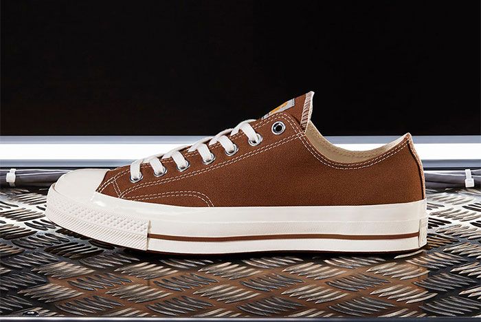 Carhartt Wip Converse Chuck Taylor 70 Brown Lateral Side Shot