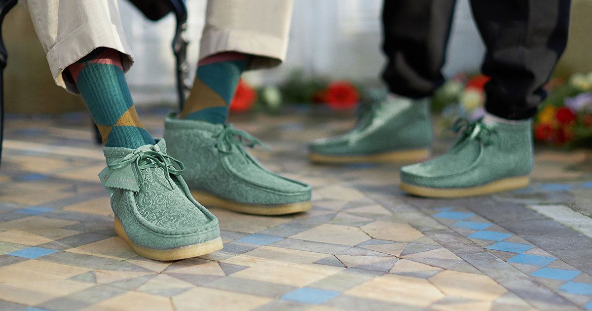 Release Date: END. x Clarks Wallabee 'Oxford Flowers' Colab