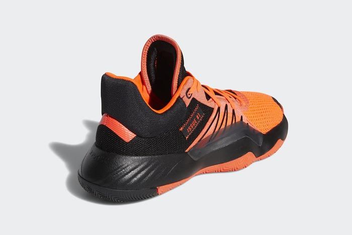 Adidas Don Issue 1 Solar Red Core Black Back