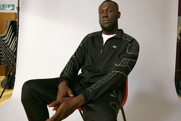 stormzy red adidas tracksuit