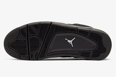 Air Jordan 4 Black Cat Cu1110 010 2020 Sole