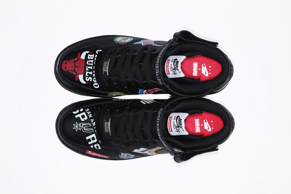 Release Date Announced: Supreme x NBA x Air Force 1 Mid - Sneaker 