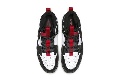 Air Jordan 1 React White Black Red Ar5321 016 Release Date Top Down
