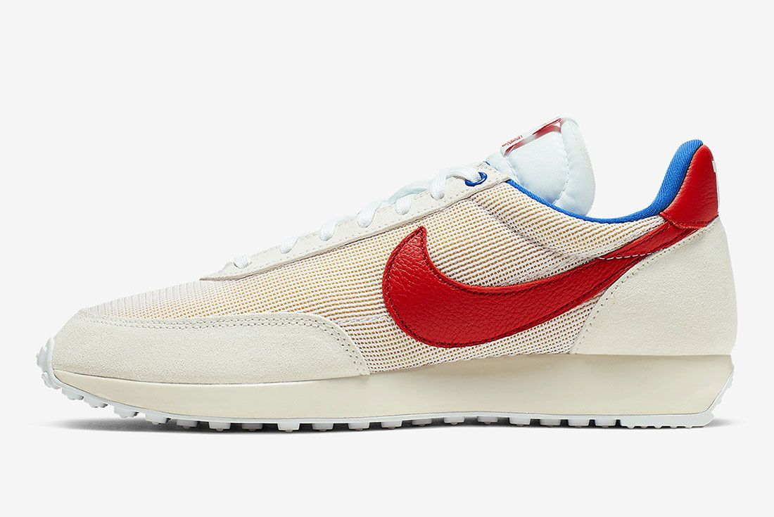 Stranger Things Nike Tailwind White Og Collection Ck1905 100 Lateral Sdie Shot