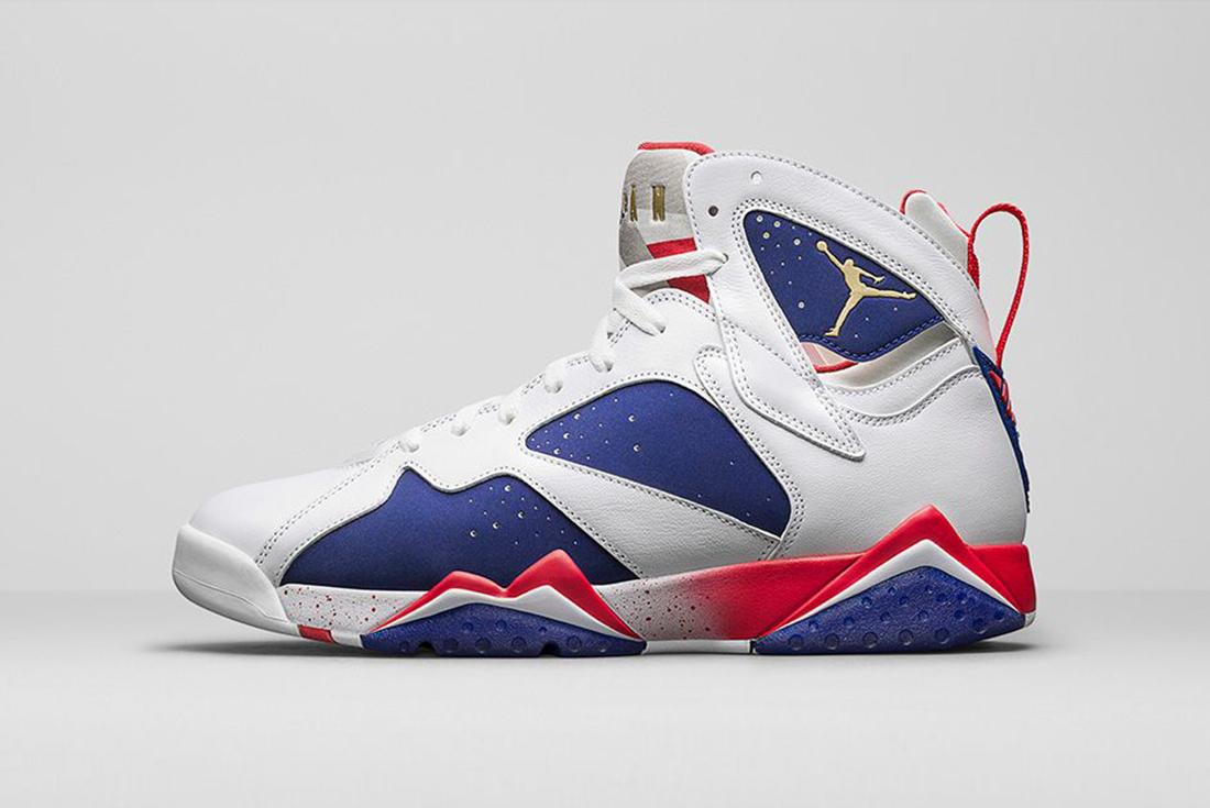 Air Jordan 7 (Olympic Alternate) - Releases