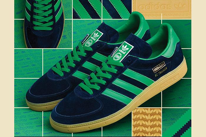 Size Adidas Bc Trainer Navy Green