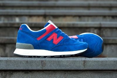 New Balance 576 Wmns Make In Uk Royal Red Hype Dc 3