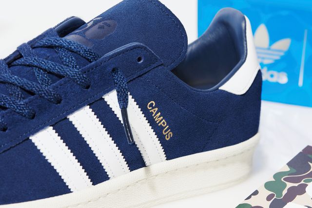 BAPE and adidas Celebrate 20 Years of Collaboration on the Campus 80s ...