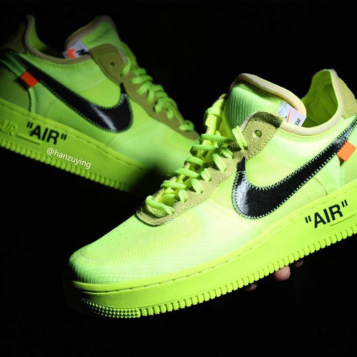 Off White Nike Air Force 1 Low Volt 11